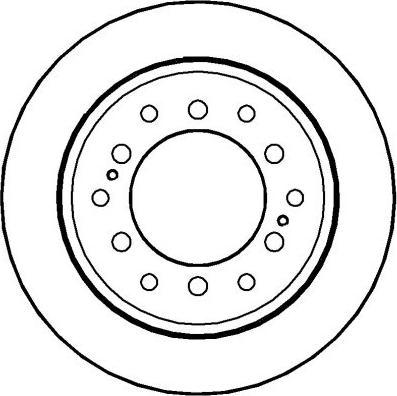 Cifam 800972 - Тормозной диск autospares.lv