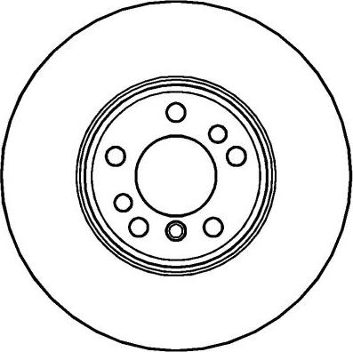 National NBD1080 - Тормозной диск autospares.lv