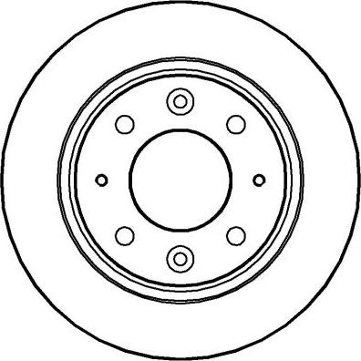 Bremsi DBB395S - Тормозной диск autospares.lv