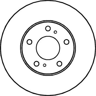 Quinton Hazell BS5237 - Тормозной диск autospares.lv