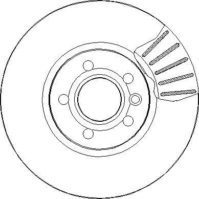 CAR BS 8588 - Тормозной диск autospares.lv