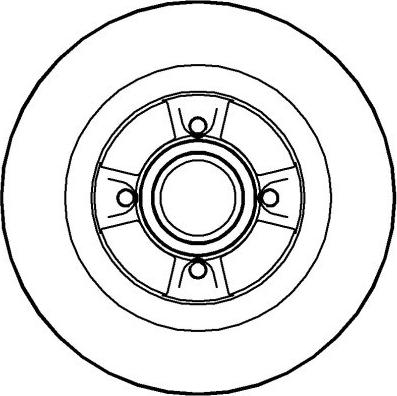 National NBD1181 - Тормозной диск autospares.lv