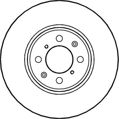 Ferodo DDF1510C-1 - Тормозной диск autospares.lv