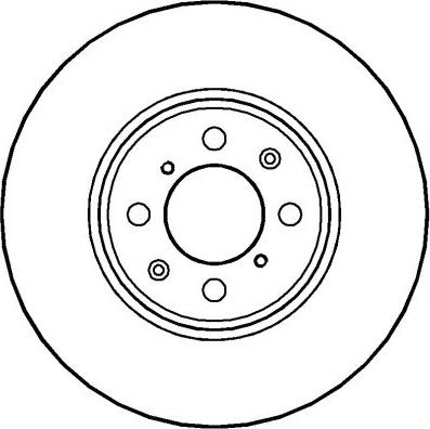 BOSCH 0 986 479 476 - Тормозной диск autospares.lv