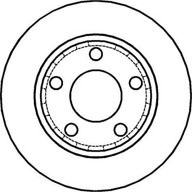 Girling DF 4210 - Тормозной диск autospares.lv