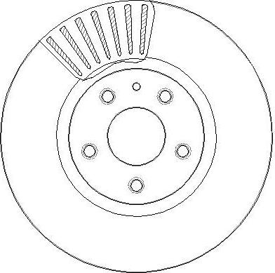 FORD (CHANGAN) DG9C1125A4B - Тормозной диск autospares.lv