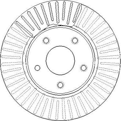 BOSCH 0 986 AB5 232 - Тормозной диск autospares.lv