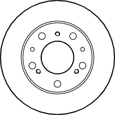 National NBD181 - Тормозной диск autospares.lv