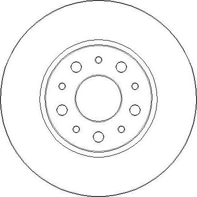 E.T.F. 19-2853 - Тормозной диск autospares.lv