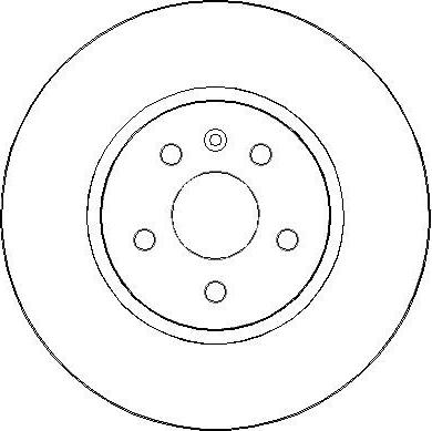 CAR OP 94 1V - Тормозной диск autospares.lv