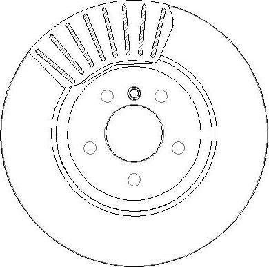 BENDIX 567403B - Тормозной диск autospares.lv