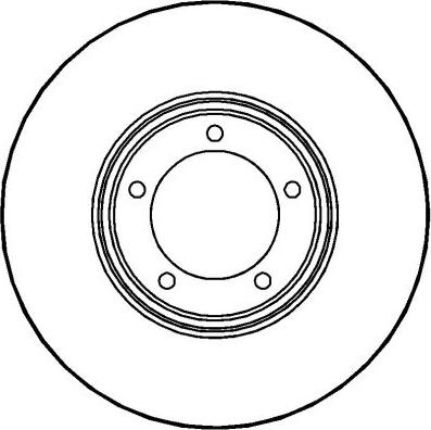 FOMAR Friction FO 2881 - Тормозной диск autospares.lv