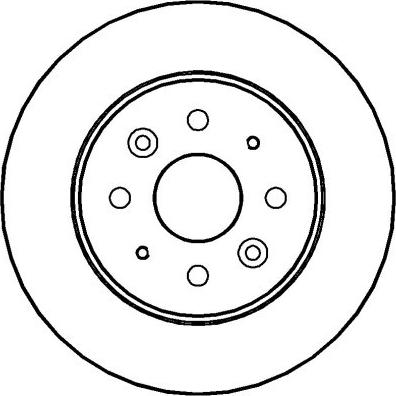 National NBD1396 - Тормозной диск autospares.lv