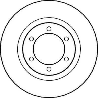 HP 58250 - Тормозной диск autospares.lv