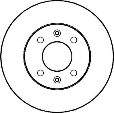 E.T.F. 19-0061 - Тормозной диск autospares.lv