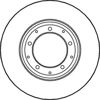 National NBD1363 - Тормозной диск autospares.lv