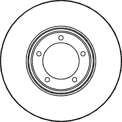 Quinton Hazell BDC5726 - Тормозной диск autospares.lv