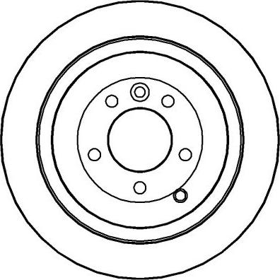 HITEC RS 2044 - Тормозной диск autospares.lv