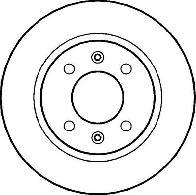 National NBD1339 - Тормозной диск autospares.lv