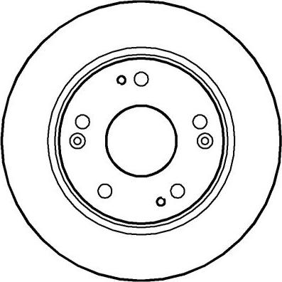 National NBD1337 - Тормозной диск autospares.lv