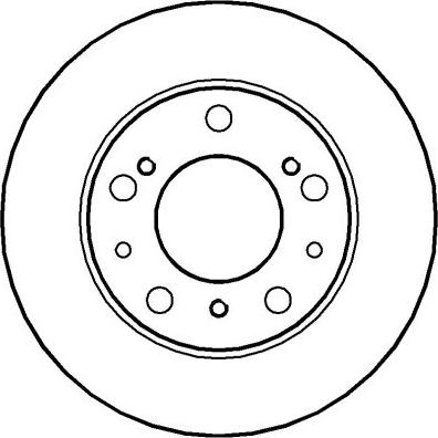 National NBD132 - Тормозной диск autospares.lv