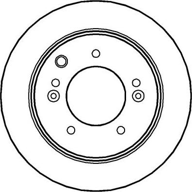 National NBD1246 - Тормозной диск autospares.lv