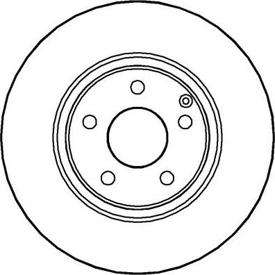 National NBD1240 - Тормозной диск autospares.lv