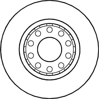 NATIONAL NBD1259 - Тормозной диск autospares.lv