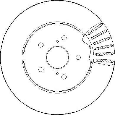 Valeo 197282 - Тормозной диск autospares.lv