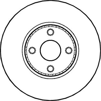 National NBD1209 - Тормозной диск autospares.lv