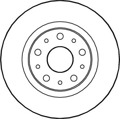 National NBD1216 - Тормозной диск autospares.lv