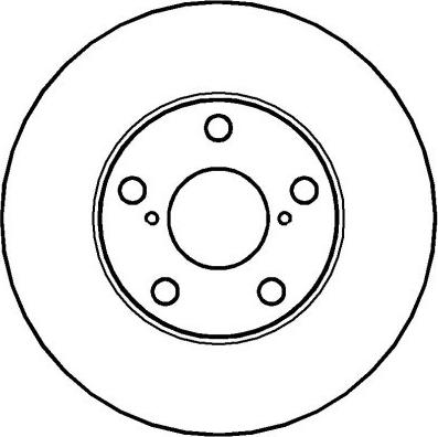 LUCAS 6041613 - Тормозной диск autospares.lv