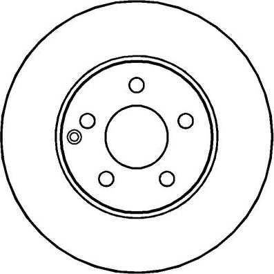 NATIONAL NBD1239 - Тормозной диск autospares.lv