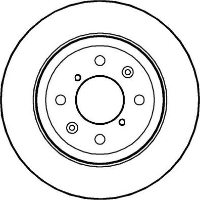 KRAFT AUTOMOTIVE 6041725 - Тормозной диск autospares.lv