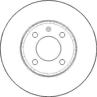 BSF 11713V - Тормозной диск autospares.lv