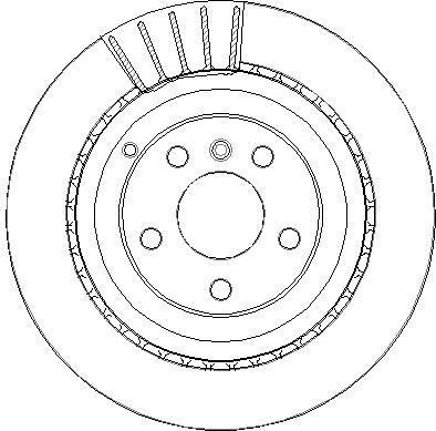 National NBD1704 - Тормозной диск autospares.lv