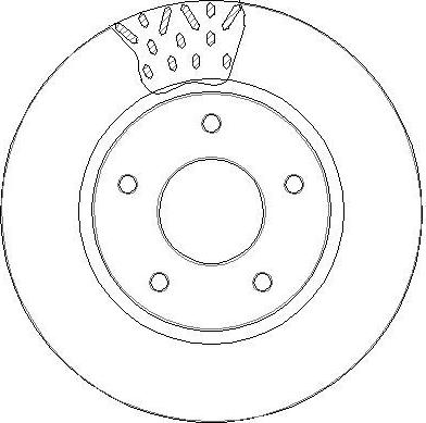 Textar 982001974 - Тормозной диск autospares.lv