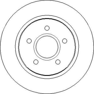 National NBD1707 - Тормозной диск autospares.lv
