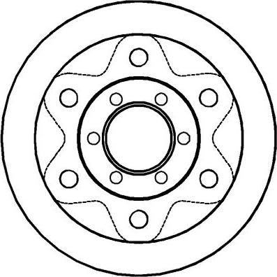 National NBD863 - Тормозной диск autospares.lv