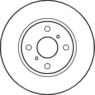 Quinton Hazell BDC4766 - Тормозной диск autospares.lv