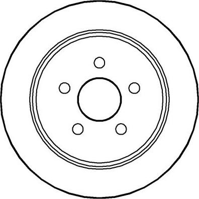 Dynamatrix DBD1026 - Тормозной диск autospares.lv