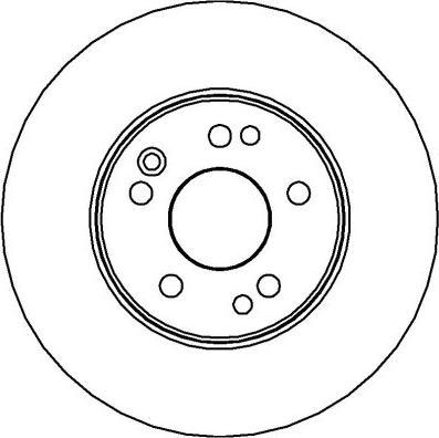 NATIONAL NBD360 - Тормозной диск autospares.lv