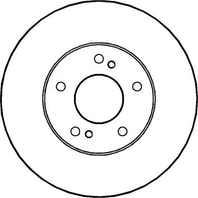 Breco BS 8093 - Тормозной диск autospares.lv