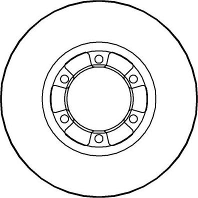 CAR DDF 459 - Тормозной диск autospares.lv