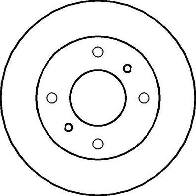 Remsa DF638820 - Тормозной диск autospares.lv