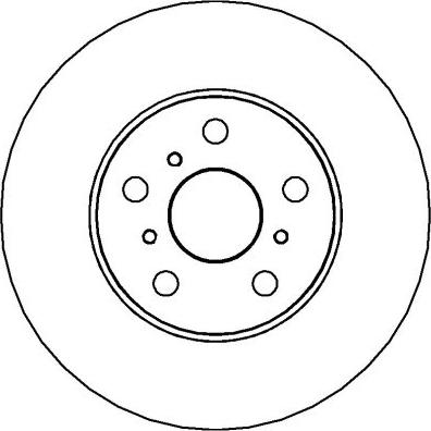 AE ADT34347 - Тормозной диск autospares.lv