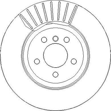 National NBD2072 - Тормозной диск autospares.lv