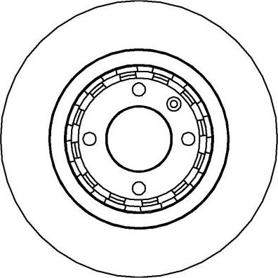 National NBD277 - Тормозной диск autospares.lv