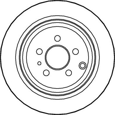 BOSCH 986478121 - Тормозной диск autospares.lv