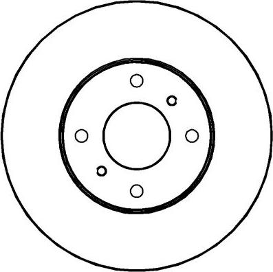 Ferodo DDF959-1 - Тормозной диск autospares.lv